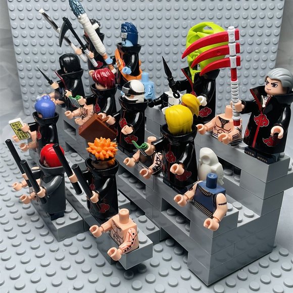 Naruto Akatsuki Custom Minifigures Lot of 11 - Picture 3 of 9